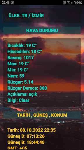 Hava Durumu Screen 3