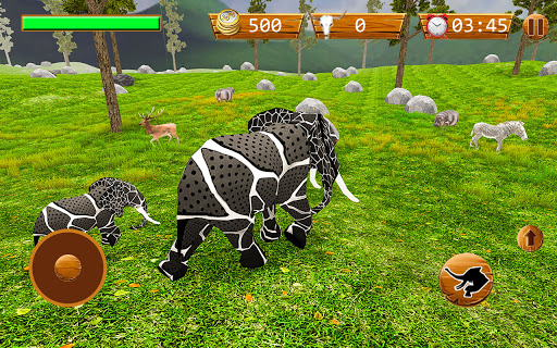 Wild Elephant Africa Wildlife games 1.1 screenshots 2