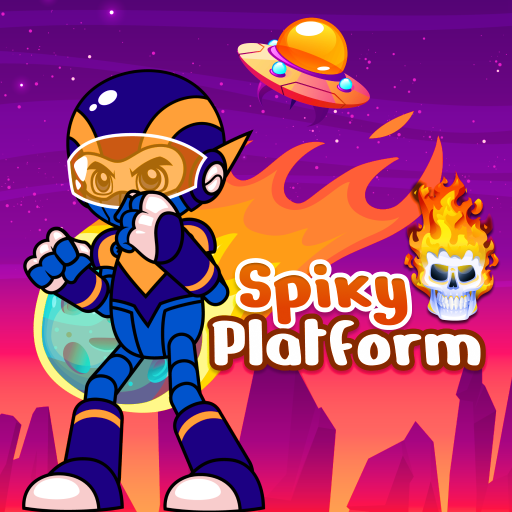 Spiky Platform Adventure Game logo
