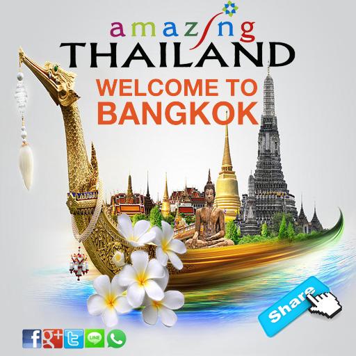 Welcome to Bangkok. Открытка добро пожаловать в Таиланд. Welcome to Thailand.