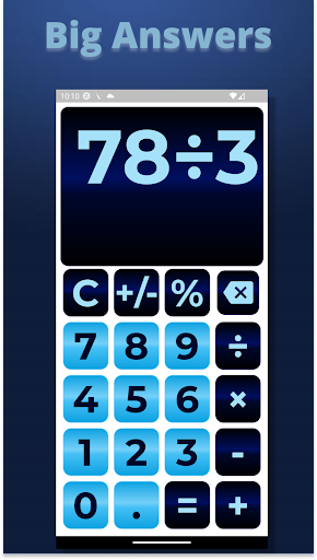 Big Finger Calculator Screen 3