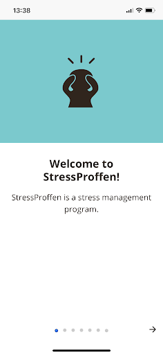 Android application StressProffen Research screenshort