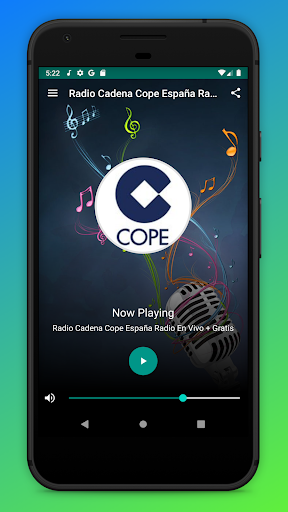Android application Radio Cadena Cope FM España screenshort