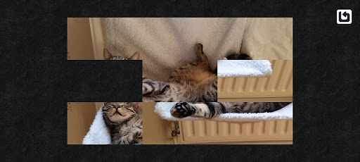Cazzle - Sleeping Cat Puzzles Screen 2
