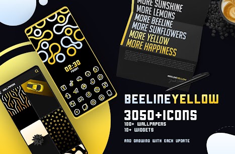 BeeLine Yellow IconPack 1