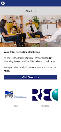 The Recruitment Station Screen 2