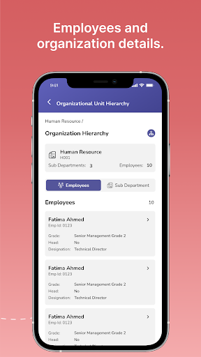 HARMONY HCM Solution Screen 2
