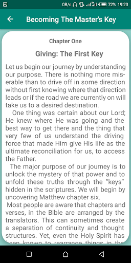 Becoming The Masters Key Screen 2