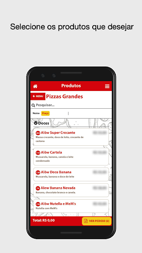 Alow Pizza Screen 2