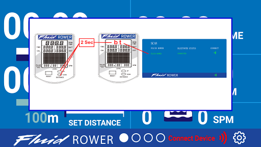 Android application FluidRower screenshort