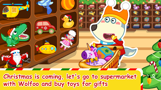 Wolfoo Surprise Christmas Toys Screen 2
