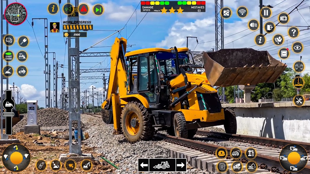 Railway Construction Simulator 1.0 APK + Мод (Unlimited money) за Android
