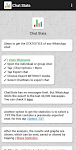 screenshot of Chat Stats for WhatsApp