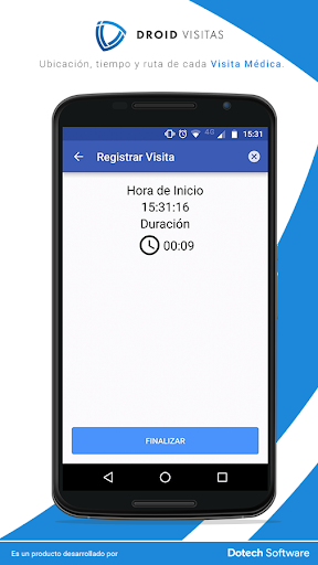 droidVisitas Full Screen 3