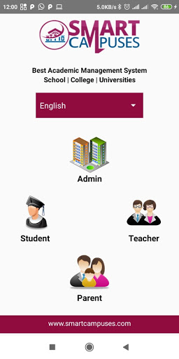 Android application Smart Campuses | School Manage screenshort