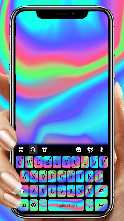 Rainbow Holograph Theme - 6.0.1129_8 - (Android)