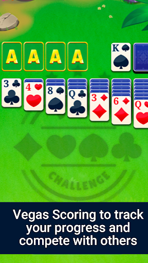 Klondike Solitaire: VGW Play Screen 3