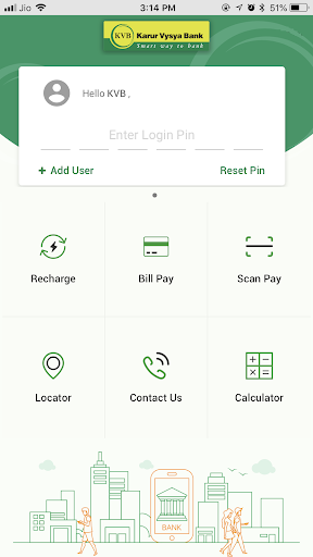 KVB - DLite & Mobile Banking Screen 3