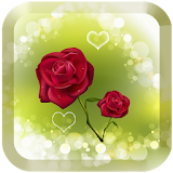 Red rose love wallpaper Free icon