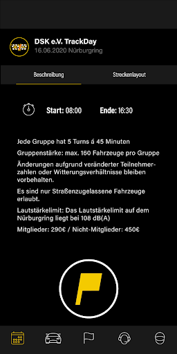 TrackSecure beta Screen 2