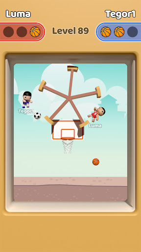 Basket Hoop - Stars Battle Screen 3