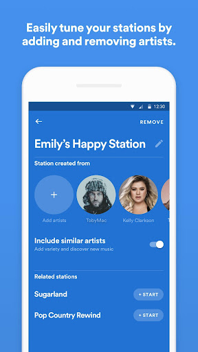 Spotify Stations Streaming mu
