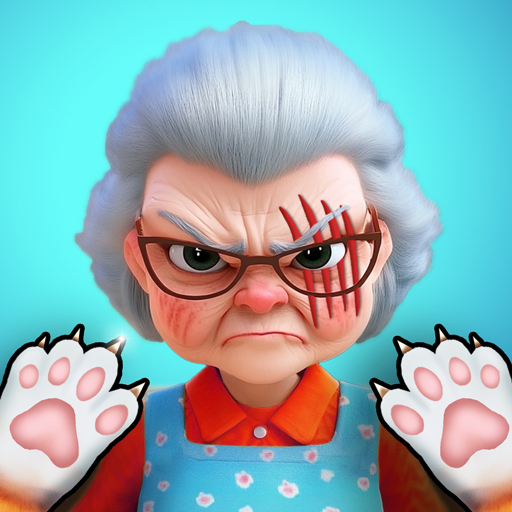 Bad Cat Sim: Granny Pet Game Logo