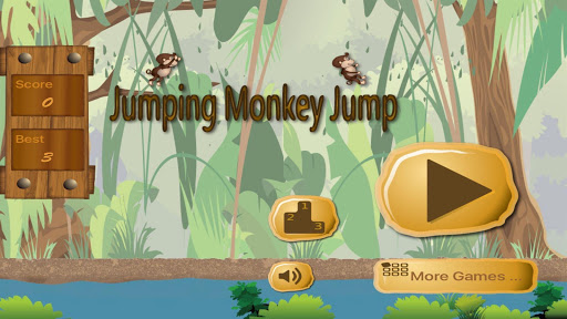 Android application Jumping Monkey Jump screenshort