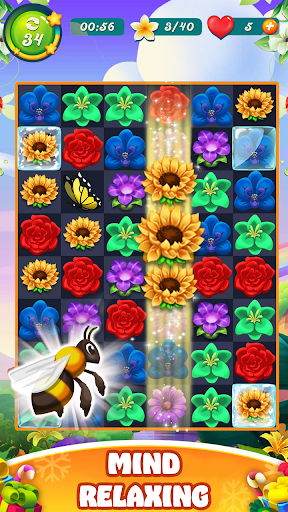 Bloom Rose - Match 3 Puzzles Screen 2