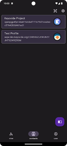 App screenshot