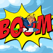 Trump as Rocket-man