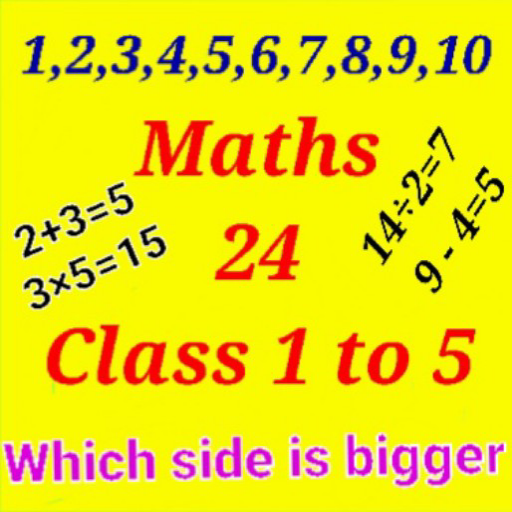 Maths 24 Class 1 to 5
