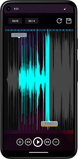 Screenshot of MP3 Cutter and Audio Merger