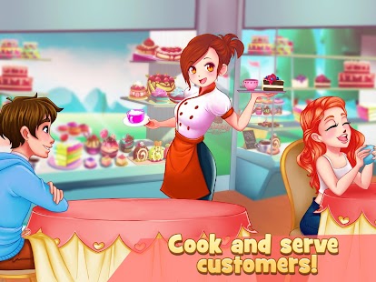 Dessert Chain: Café Waitress & Screenshot