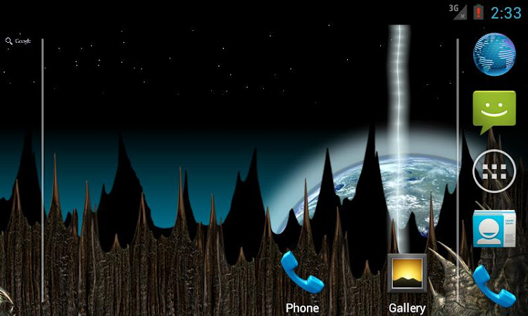 Alien Planet LWP - New - (Android)