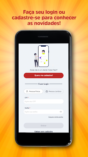 Android application Clube Corte Fácil screenshort