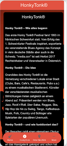Honky Tonk® Festival Screen 2