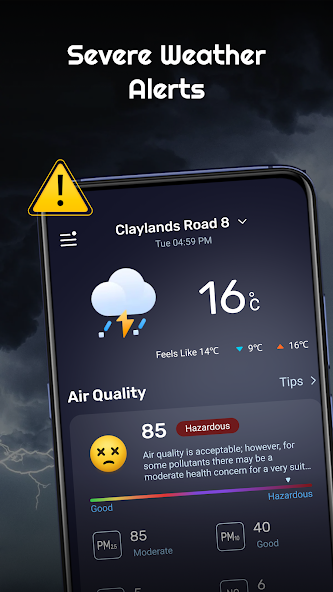 Outlook Weather Screenshot 1