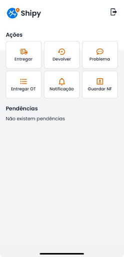 Android application Shipy screenshort
