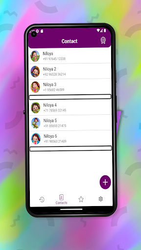 Android application Fake Call Video From Niloya screenshort