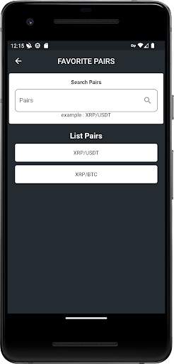 XRP Price All Exchanges Screen 2