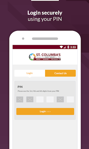 Android application St. Columba's Credit Union screenshort
