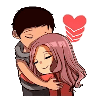 Animated Love Stickers