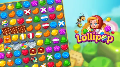 Lollipop: Sweet Taste Match 3 - Screenshot Image