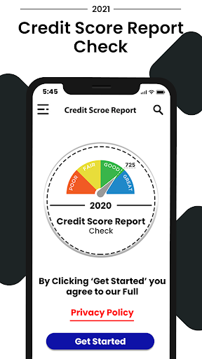 Credit Score Check & Report Screen 2