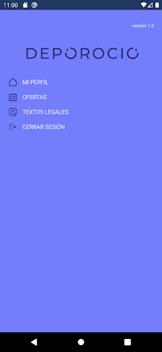 Deporocio Servicios Screen 2