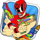 Coloring Game of Power Rangers icon