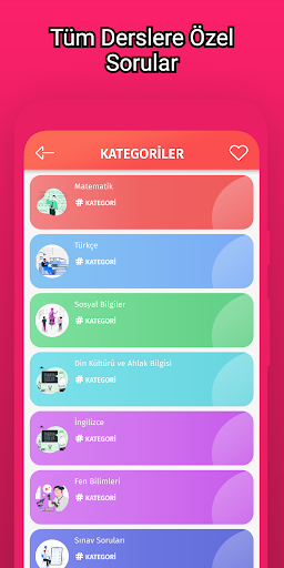 4. Sınıf Tüm Dersler Test Çöz Screen 3