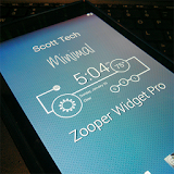 Minimal - Zooper Widget Pro icon