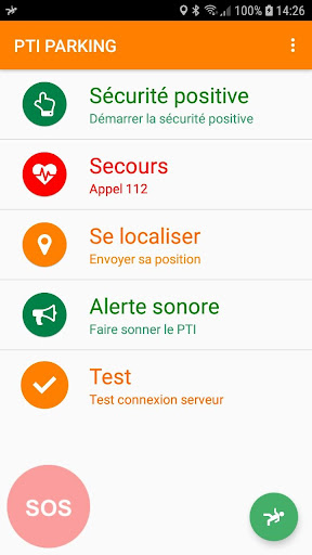 Android application eSafeMe PRO screenshort